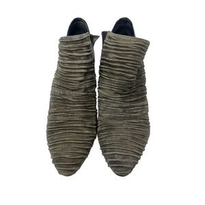 Jeffrey Campbell Ibiza ‘Paulo’ Gray Ankle Booties Size 8.5